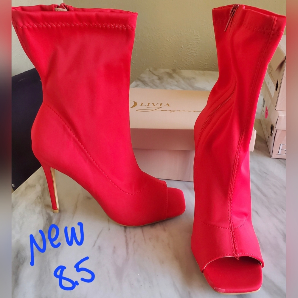 Red Heel Boots